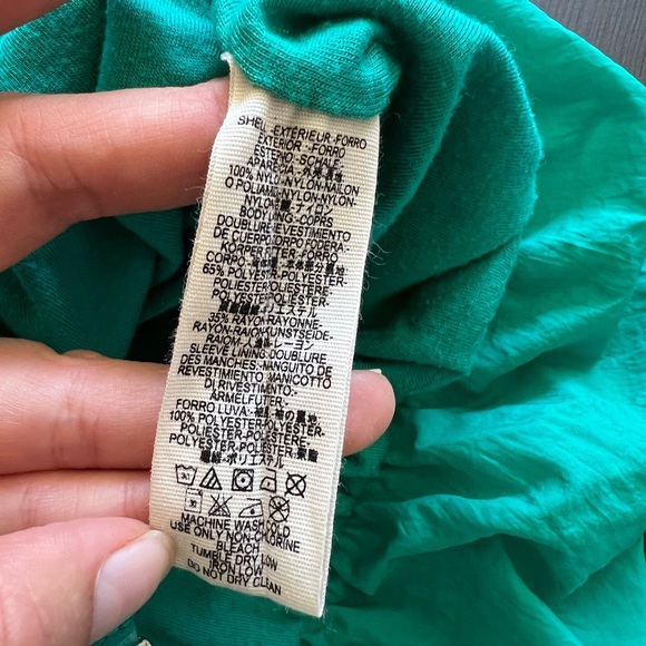 Free People Now Or Never Balloon Sleeve Bomber Windbreaker Light Jacket - Picture 7 of 9